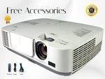 Nec NP-M271X 3LCD Projector 4K 2700 Lumens 2160P Lamp Life Up 10,000 Hours. Fixed Price $119.32.