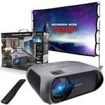 Monster Vision 1080P Image Stream Projector & 120 Portable Screen, 2500 Lumens. Fixed Price $96.50.