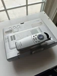 Sharp Projector PG-M10S With Remote, Power Cord, Case. Fixed Price $55.00.