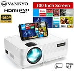 Vankyo Mini Lcd Projector 1080P Support Movie Video Home THEATER+100IN Screen. Fixed Price $20.23.
