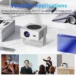 4K Smart Projector With Wifi And Bluetooth Rotatable Mini Video. Fixed Price $39.99.