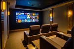 Stewart 130 Vertical Masking Screen *previous Demo (actual Picture Use). Fixed Price $3995.00.