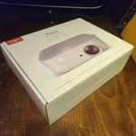 Nebula Anker Prizm Smart Projector Portable (white). Fixed Price $75.00.