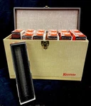 Vintage Keystone Hard Slide Protector Case And Holders. Fixed Price $47.85.