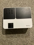 Wsky H2 Home Theatre Portable Movie Projector - Black & White No Cords Included. Fixed Price $79.99.