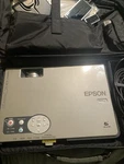 Epson Lcd Projector Powerlite 760C Model EMP-760 W/cables & Bag Remote Manuals. Fixed Price $45.00.