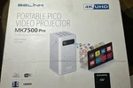 Belink Portable Pico Video Projector Mk 7500 3D 4K New. Fixed Price $125.00.