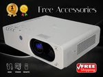 Panasonic PT-FW430U 3LCD 4K Projector 3500 Lumens 2160P + Year Warranty. Fixed Price $153.58.