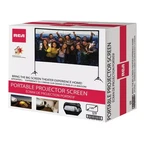 Rca 120-IN. Diagonal Portable Projector Screen (RPJ176). Fixed Price $55.50.