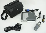 Hp SB21 Dlp Digital Projector With Cords, Remote And Case. Fixed Price $39.99.