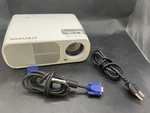 Crenova XPE600 Projector, White. Turns On. Fixed Price $31.16.