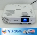 Used - Epson Powerlite 118 HA03A Projector 3LCD Hdmi, 50 Hours. Fixed Price $225.00.