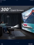 Artlii Enjoy 3 - 1080P Hd Portable Projector With Bluetooth, Airplay & Miracast. Fixed Price $80.00.