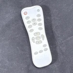 Silver Remote Control For Home Theater Projector Model HOF28 With Battery Cover. Fixed Price $19.69.