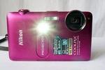 Nikon Coolpix S1200PJ Digital Camera W/ Battery Lens Error Projector Works Parts. Fixed Price $65.00.