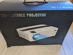 Xnoogo Native 1080P Projector 4K 5G Wi-fi, Bluetooth 1000 Lumens. Fixed Price $125.00.
