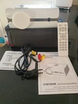 Crenova Led Video Projector Model XPE496 With Remote Control & Carry Case. Fixed Price $29.95.