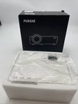 Purshe White Bluetooth / Usb Projector Open Box. Fixed Price $36.41.
