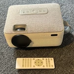 Fangor F-601 Lcd Projector 1080P 250 Lumens Hdmi Remote Gray/white. Fixed Price $24.89.