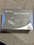 Elephas Mini Projector For Iphone, 2023 Upgraded 1080P Hd, 8000L - White. Fixed Price $49.99.
