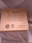 Nec VT60LP Lamp For VT460K VT465 VT475 Nlv. Fixed Price $49.97.