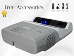 Epson Powerlite 450W 3LCD Projector Ust Home Theater Hdmi-adapter W/remote. Fixed Price $125.38.