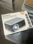 Fangor F-301 Silver Supports 1080P Home Projector With Dvd Player. Fixed Price $85.00.