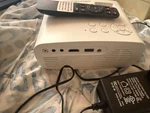 Wifi Bluetooth Projector, Pericat Native 1080P Movie 5G Connectivity. Fixed Price $55.00.