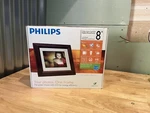Philips SPF3482/G7 Home Essentials 8" Wood Sd Card Digital Lcd Wall Photo Frame. Fixed Price $19.00.