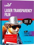 Uinkit 100 Sheets Laser Transparency Film 8.5X11 Color Transparent Clear. Fixed Price $24.63.