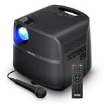 Ion Portable Outdoor Led Projector With 70W Speakers, Bluetooth, Rechargeable. Fixed Price $54.99.