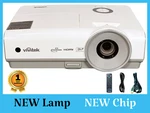 New Lamp - Chip Vivitek D859 Dlp Projector 3600 Ansi 3D Hdmi 1080I Bundle. Fixed Price $166.60.