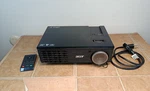 Acer X1261P Dlp Link Projector 3D Ready W/ Remote Tested. Fixed Price $47.95.