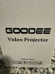 Goodee Video Projector Led Source Desktop Model Display Technology. Fixed Price $18.00.