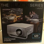 SHIFT3 The Black Series Entertainment Projector 120" Screen Rca Output Portable. Fixed Price $15.00.