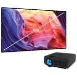 Gpx All-in-one Projector + Screen Bluetooth Speaker Kit, Brand New.. Fixed Price $125.00.