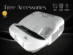 Epson Brightlink 585WI 3LCD Projector Ust 3300 Lumens 4K Iprojection App W/kit. Fixed Price $289.00.