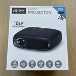 Gpx Micro Projector Model PJ809B V2248-03. Fixed Price $225.00.