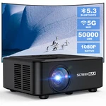 4K Projector 50000LMS 1080P Fhd 5G Wifi Bluetooth Hdmi Home Theater 230" Display. Fixed Price $79.99.