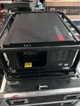 Barco RLM-W12 11,500 Lumens Wuxga 3-CHIP Dlp Projector W/ Remote, Clamps, Case. Fixed Price $3500.00.
