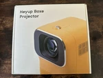 Heyup Boxe Projector Is Bluetooth, Headphones Hdmi And Usb Compatible. Fixed Price $95.00.