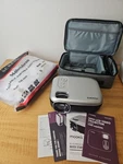 Mooka: Mini Lcd Video Projector RD-823 Soft Case And 120" Screen. Fixed Price $45.56.