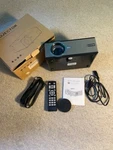 Crenova XPE470 Mini Home Projector Black Gently Used. Fixed Price $25.00.
