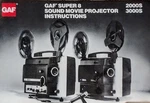 Gaf 3000 Super 8 Sound Movie Projector. Fixed Price $300.00.