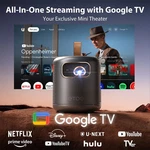Etoe Dolphin 4K Portable Dlp Projector With Google TV,1080P,FHD,500ANSI,BEAMER. Fixed Price $349.99.