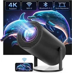 Clokowe 4K Mini Projector Wifi Bluetooth, 180 Rotation & Auto Keystone - Black. Fixed Price $44.36.