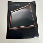 Hitachi Big Screen Tv Series Sales Brochure Catalog Vintage Printed Japan Ad. Fixed Price $5.80.