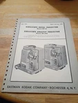 Kodascope Royal Projector Model And Analyst BP-16R Parts List. Fixed Price $29.99.