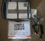 Xnoogo Hd 1080P Outdoor Projector Bundle, 4K W/ Wifi & Bluetooth, 9500 Lum. Fixed Price $100.00.