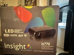 New Insight 4K Android Smart Projector Is 770 Led 3D Optimized Light Engine Hdmi. Fixed Price $299.99.